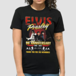 Elvis Presley 90th Anniversary 1935-2025 Thank You For The Memories Signature TShirt