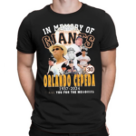 In Memory Of Orlando Cepeda 1937 2024 Thank You For The Memories Signature Shirt