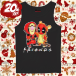 Winnie The Pooh Tigger And Deadpool Friends Disney Shirt