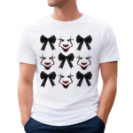 Horror Characters IT Coquette Bow 2024 Shirt