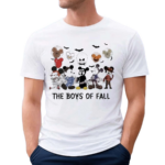 Horror Characters The Boys Of Fall 2024 Shirt