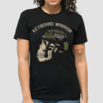 Keyboard Warrior Skull Shirt