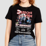 Depeche Dope 45th Anniversary 1980 2025 Thank You For The Memories Signatures Shirt