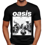 Oasis Definitely Maybe 2024 Black Shirt