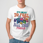 Its Okay To Feel All The Feels Funny Shirt