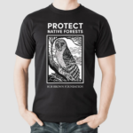 Owl Protect Native Forests Bob Brown Foundation Shirt