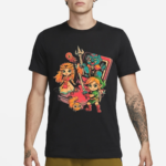 Brave Game Zelda Black Shirt