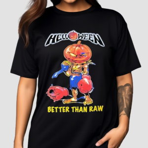 Helloween Better Than Raw Horror Boxing Pumpkin Shirt