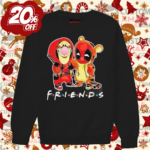 Winnie The Pooh Tigger And Deadpool Friends Disney Shirt