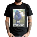 Grimace Meme I Am Starving Shirt