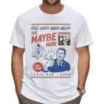 The Maybe Man Retro Ad Shirt