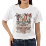 Skeleton Summerween Vibes Vintage Shirt