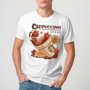 Cappuccino And Cats Catpuccino An Ameowzing Flavour Shirt