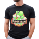 Green Dinosaur Island Yoshi’s Island Shirt