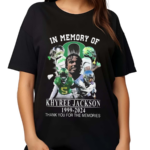 In Memory Of Khyree Jackson 1999 2024 Thank You For The Memories Signatures Shirt