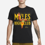 Myles Turner Indiana Pacers Welcome To The Myles High Club Signature Shirt