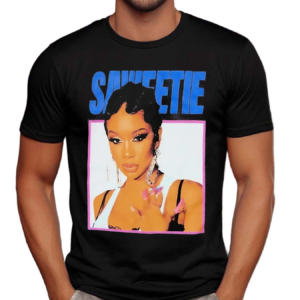 Saweetie Portrait Photo Shirt