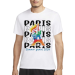 USA Eiffel Tower Summer Games 2024 Shirt