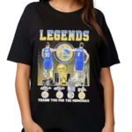 Legends Curry And Thompson Thank You For The Memories Shirt