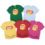 Lays Halloween Candy Group Shirt, Family Halloween Costume Shirts, Chocolate Group Halloween Costumes Shirt, Matching Family Shirt