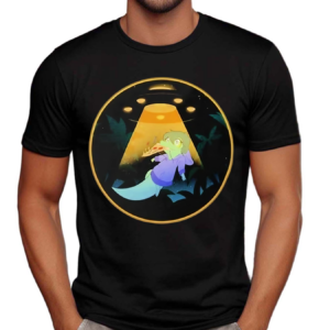 Hug That Gator Cavemanon Space Pizza Shirt