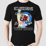 60th Anniversary Made In 1964 For 2024 The Who Signatures Shirt