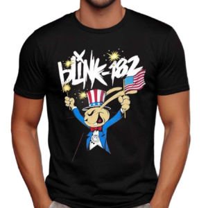 Blink 182 Happy US Independence Day Shirt