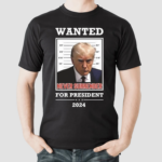 Wanted Never Surrender For President 2024 Shirt