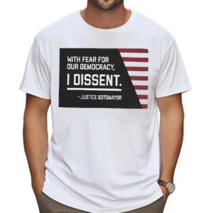 I Dissent Quote Flag Preorder Shirt