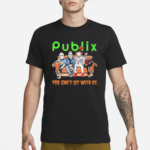 Horror Movie Characters Publix You Can’t Sit With Us Halloween 2024 Shirt