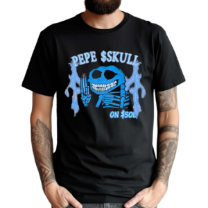 Pepe Skull On Sol Skeleton Thunder Shirt