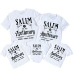 Salem Apothecary Potions Tonics Elixirs Matching Halloween Shirt