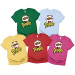 Pringles Halloween Candy Group Shirt, Family Halloween Costume Shirts, Chocolate Group Halloween Costumes Shirt, Matching Family Shirt