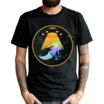 Hug That Gator Cavemanon Space Pizza Shirt