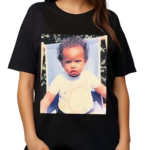 44 Lewis Hamilton Baby Photo Shirt