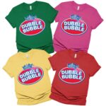 Dubble Bubble Chewing Gum Candy Shirt, Halloween Candy Group Shirt, Family Halloween Costume Shirts, Chocolate Group Halloween Costumes Shirt, Matching Family Shirt