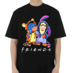 Winnie The Pooh Best Friends Eeyore And Tigger Fan Painting Shirt