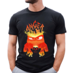 Anger Fire Movie Characters Shirt