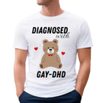 Diagnosed With Gy Dad Bear Heart Shirt