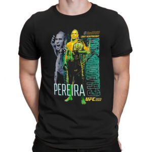 Camiseta Del Campeon De Peso Semipesado Alex Pereira De Ufc 303 Shirt