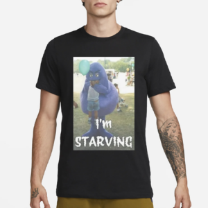 Grimace Meme I Am Starving Shirt