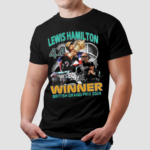Lewis Hamilton Winner British Grand Prix 2024 Signature Shirt