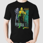 Camiseta Del Campeon De Peso Semipesado Alex Pereira De Ufc 303 Shirt