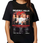 Beverly Hills Cop 40th Anniversary 1984 2024 Thank You For The Memories Signatures Shirt