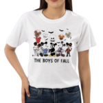 Horror Characters The Boys Of Fall 2024 Shirt