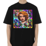 Ice Spice Portrait Rainbow Colors Shirt