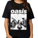 Oasis Definitely Maybe 2024 Black Shirt