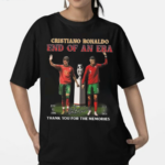 Cristiano Ronaldo End Of An Era June 12 2004 July 5 2024 Thank You For The Memories Signature Shirt