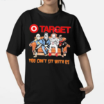Horror Movie Characters Target You Can’t Sit With Us Halloween 2024 Shirt
