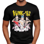 Blink 182 Throwing Knives Bunny Shirt